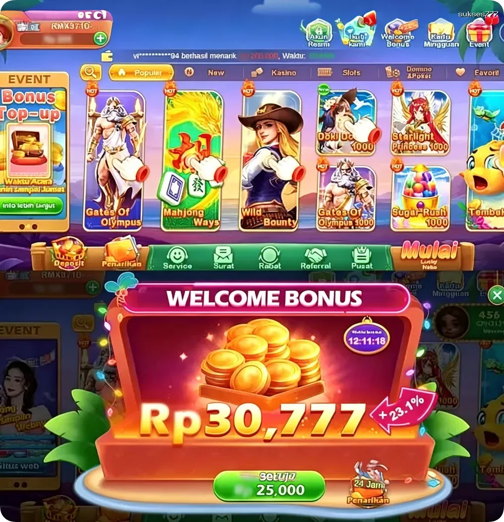 sukses777 Resmi - Unduh APK